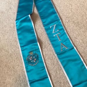 ZTA Graduation Sash/ Stole